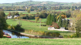 Expansive view of the Brecon Beacons